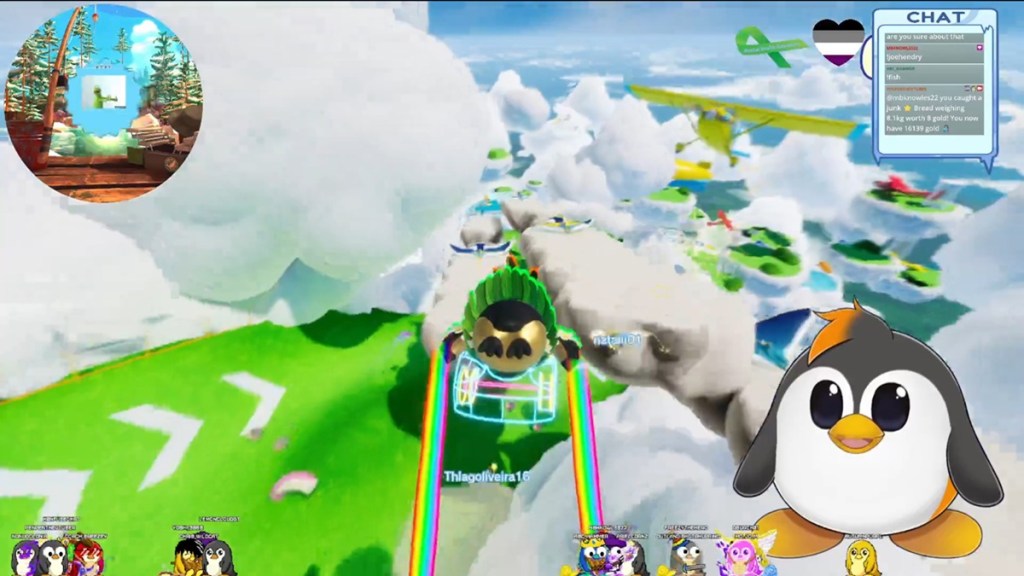 PenPenTheVTuber streaming Faaast Penguin